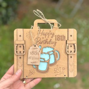 Birthday Money Holder Personalised Gift