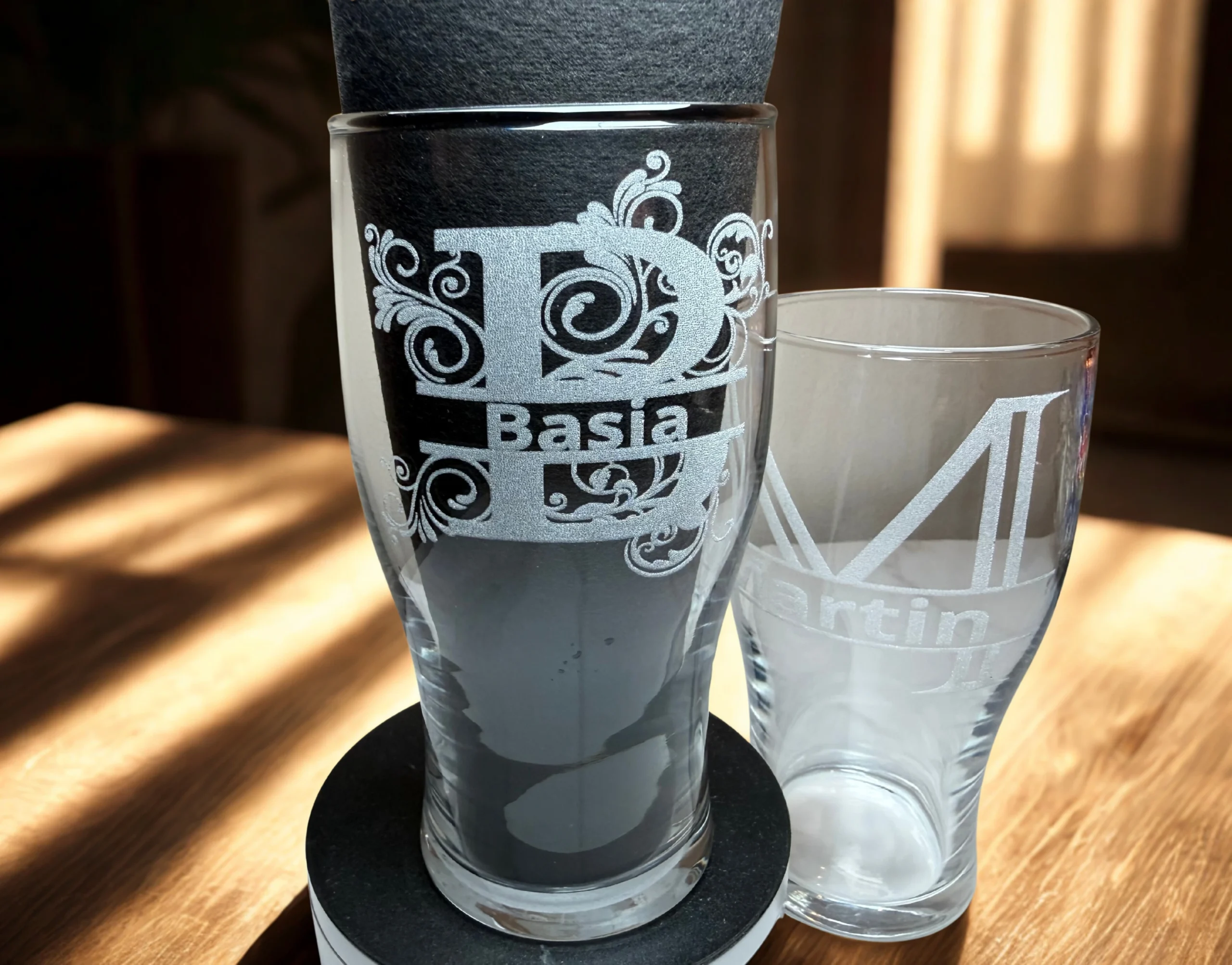 Personalised Beer Glass – Engraved Pint Glass (568ml) | Custom Etched Gift UK - Image 4