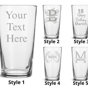Custom Beer Glass